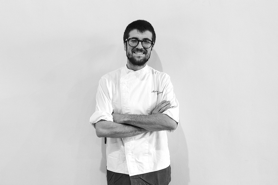 A Civitella Casanova Mattia Spadone porta avanti il lavoro di papà Marcello, stella Michelin del Ristorante La Bandiera